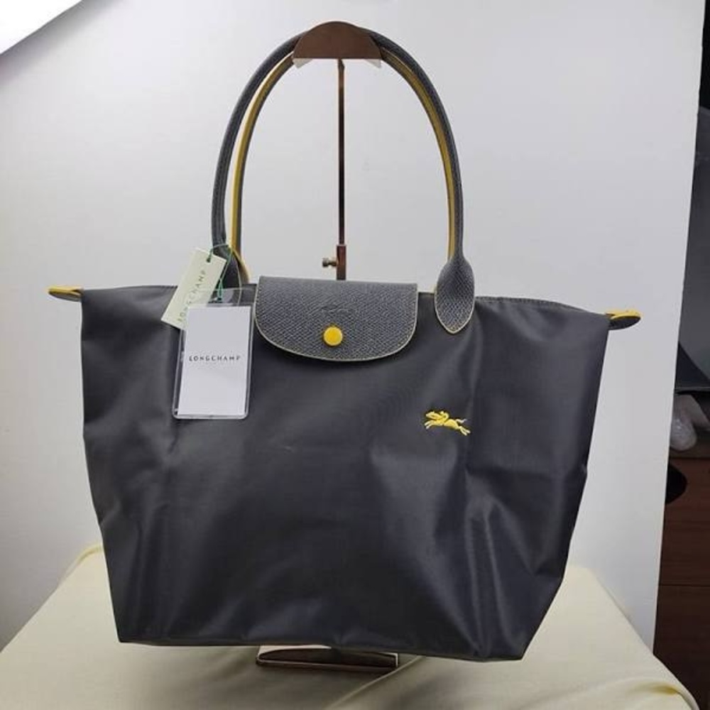 Longchamp Le Pliage Gray Tote Bag